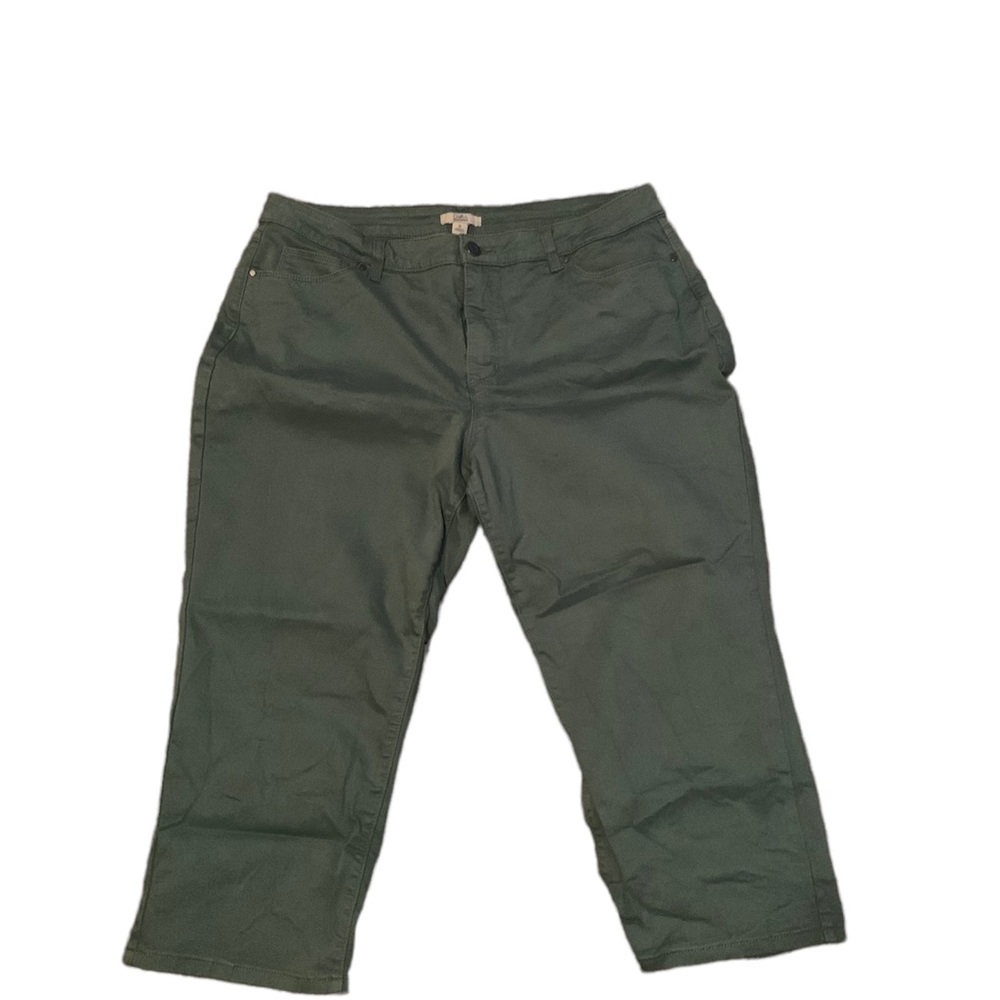 Croft & barrow capris size 18